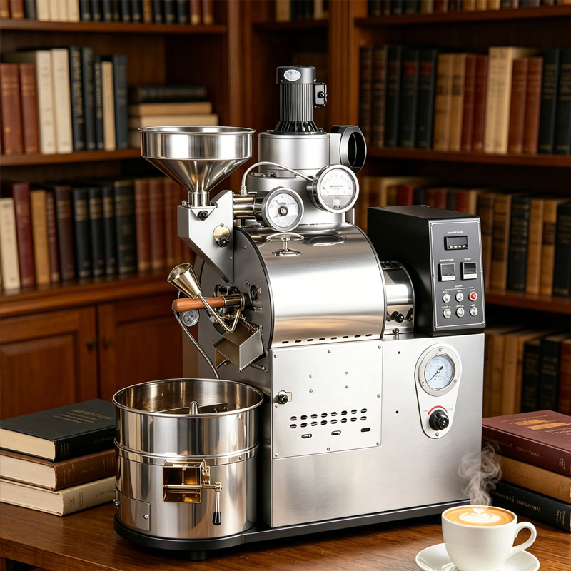Coffee Equipment For Cafe - Macchina per Tostatura Caffè con Vassoio