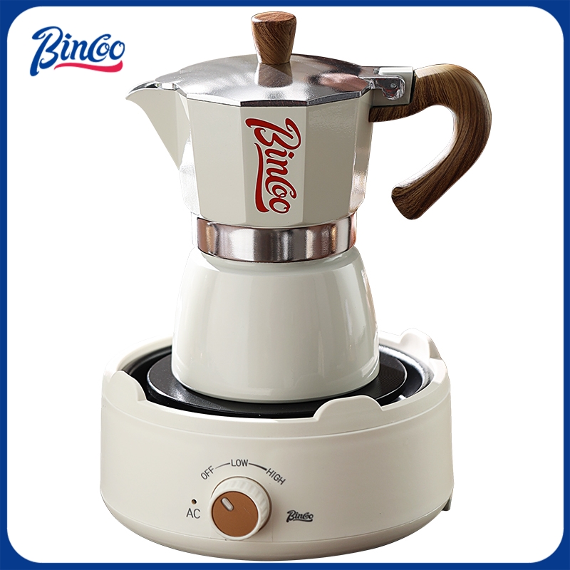 Coffee Equipment Tools - Bincoo Moka e fornello elettrico combinato