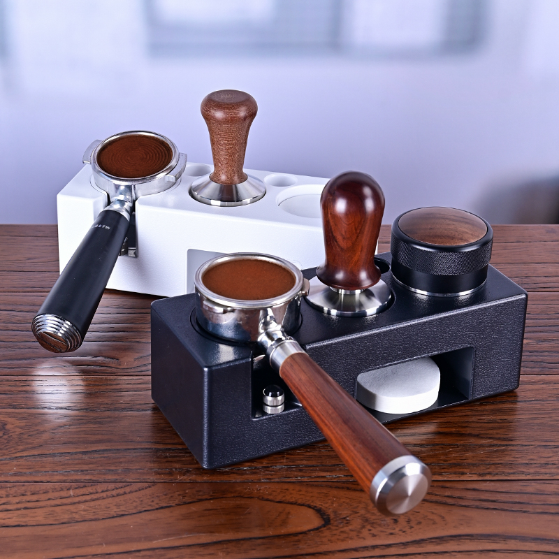 Coffee Equipment Organizer - Barista Tool Supporto per pressino per