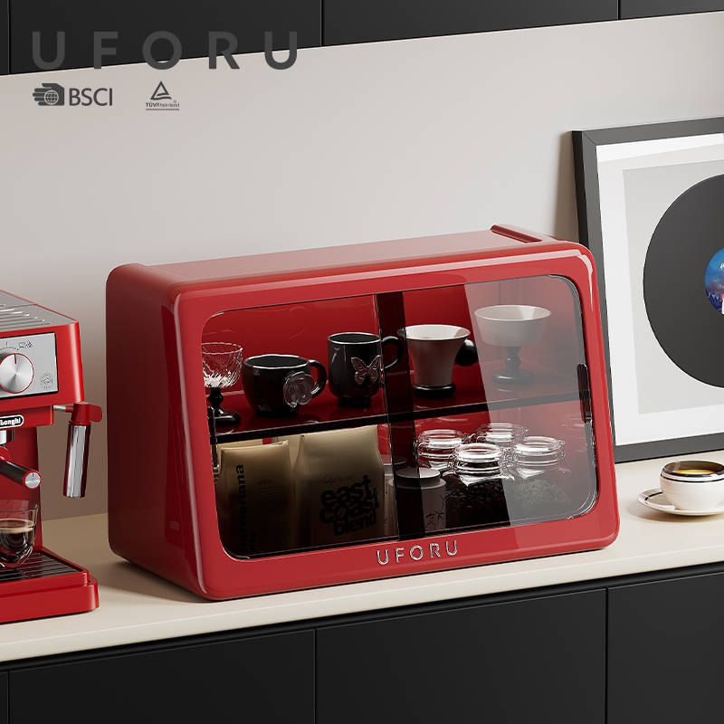 Coffee Equipment Organizer - Organizzatore per Bar Caffè UFORU, Scatola