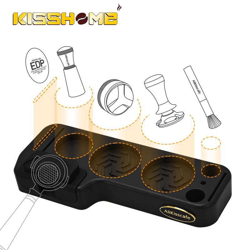 Coffee Equipment Tools - Alikisscafe Tappetino per Stazione di Compattazione