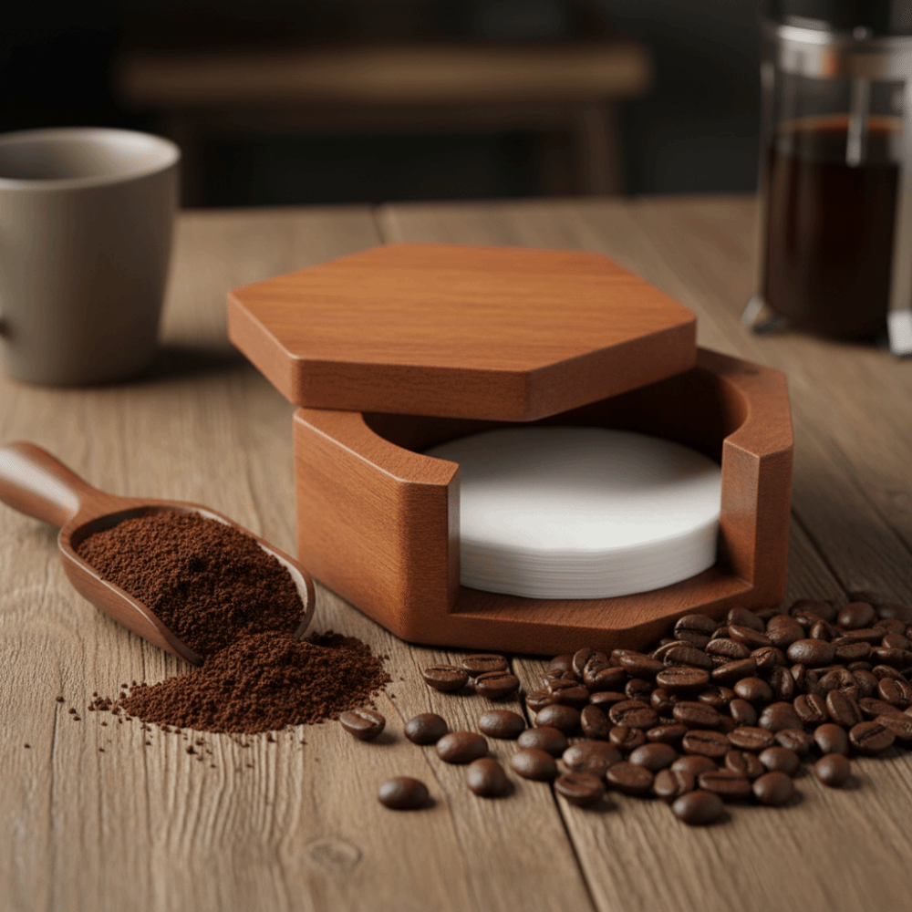 Scatola di carta per filtro ca - Coffee Equipment Organizer recensione e prezzo