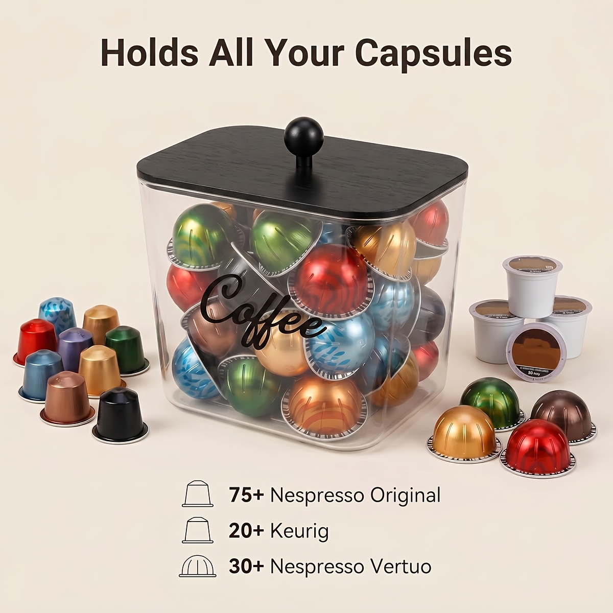 Portacapsule da Caffè con Cope - Coffee Equipment Organizer recensione e prezzo
