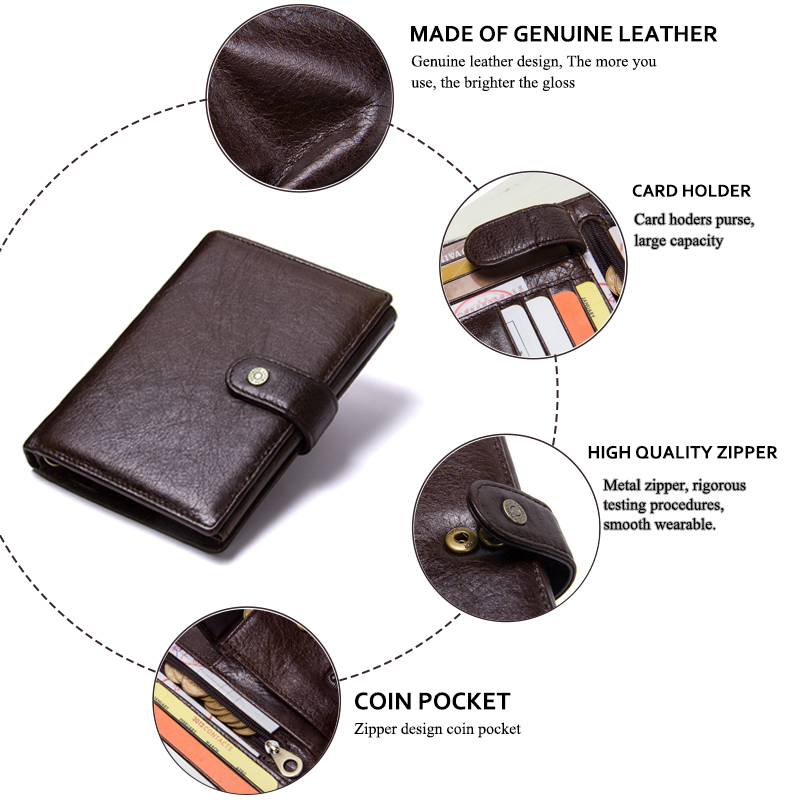 Portafoglio casual in vera pel - Coffee Equipment Organizer recensione e prezzo